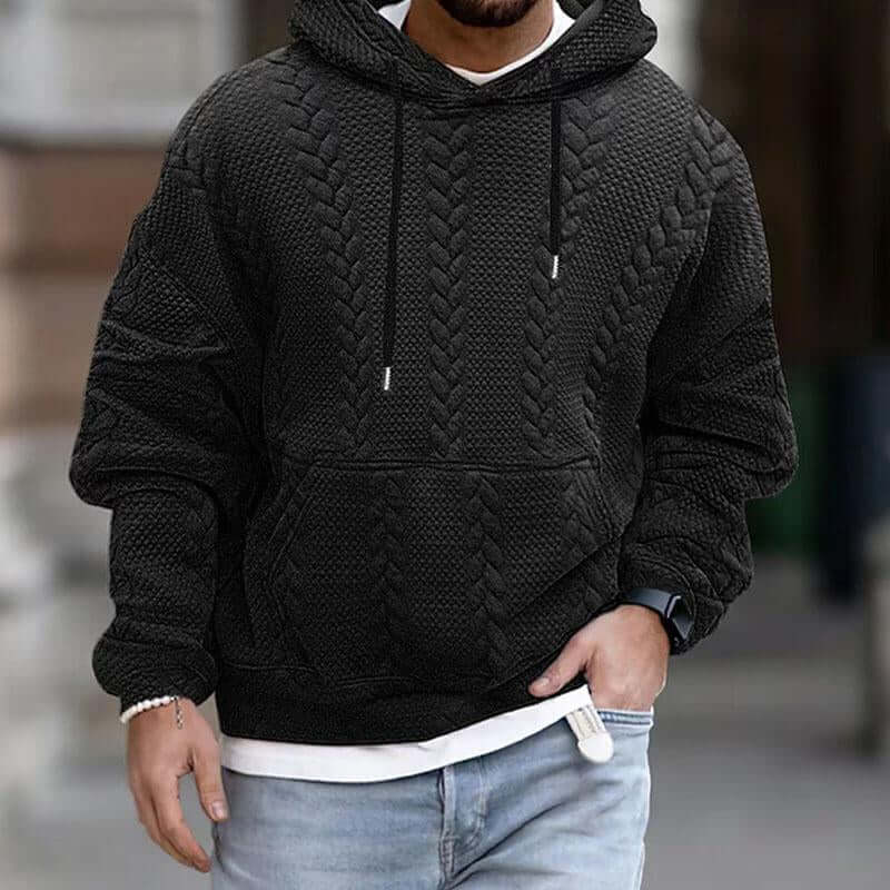 Relaxed Fit Crew Neck Sweatshirt Hoodie