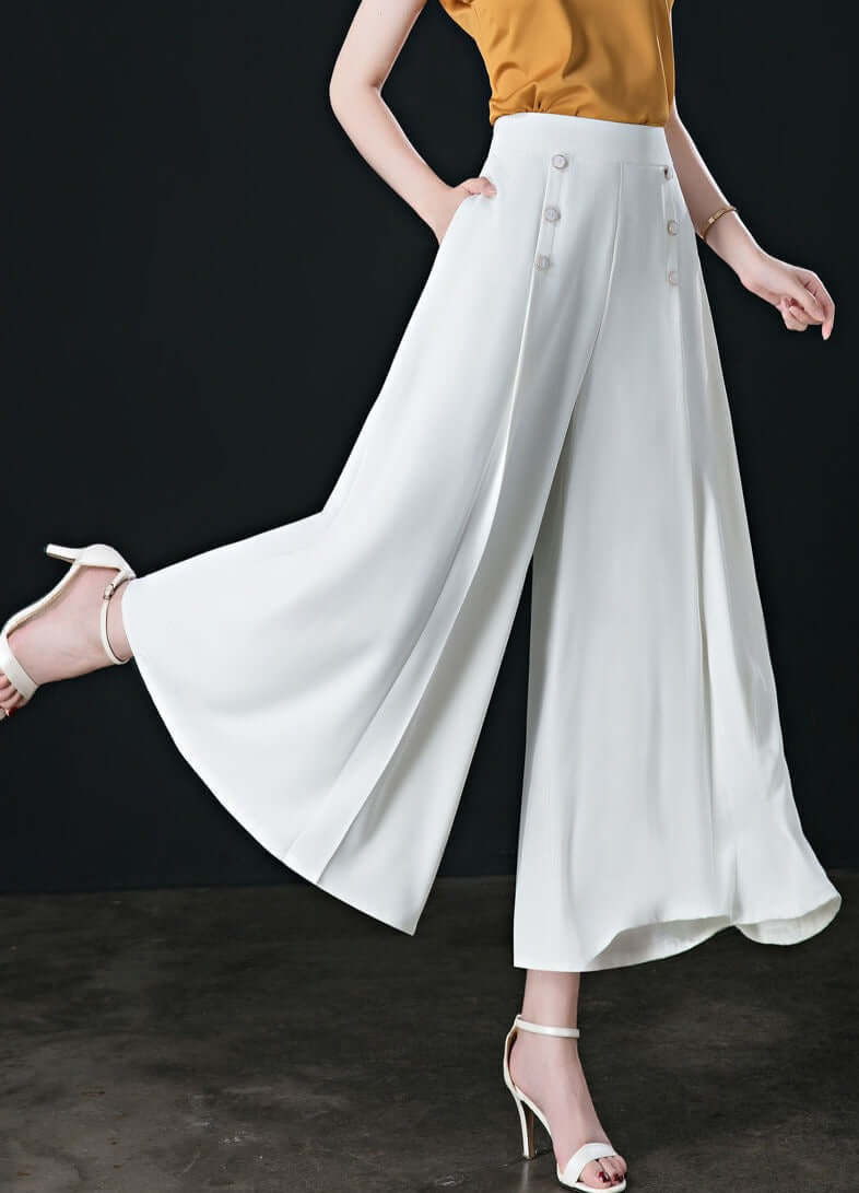Stylish Wide Leg Pants - Luxivelle