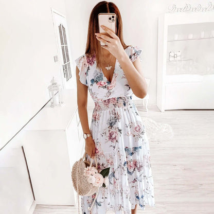 Chic Party Midi Dress