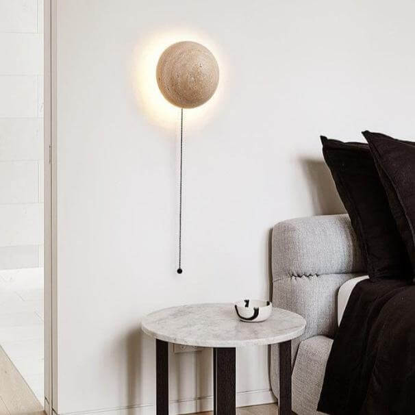 White Marble Wall Light Lamp