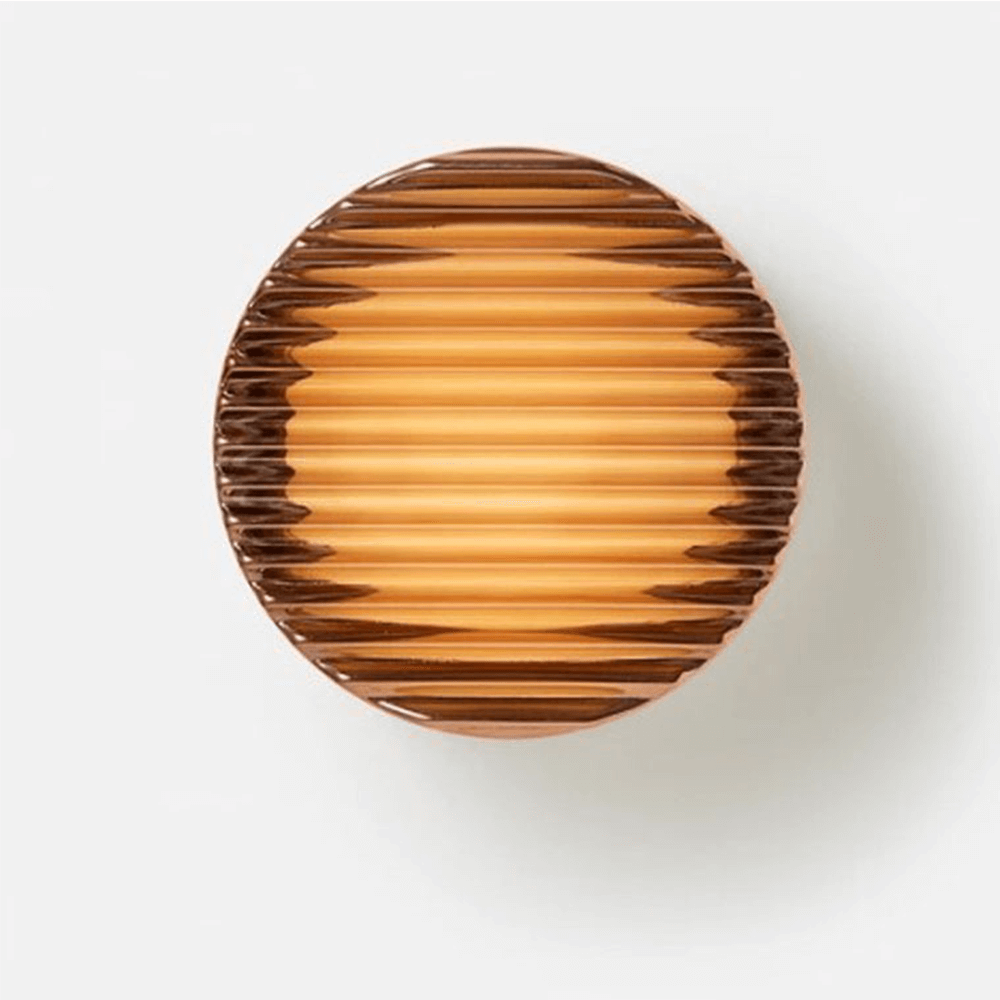 Contemporary Circular LED Outdoor Wall Lamp