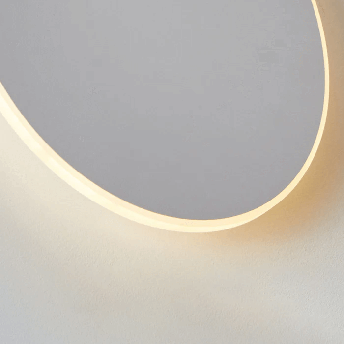 Circular Stainless Steel Outside Security Lamp