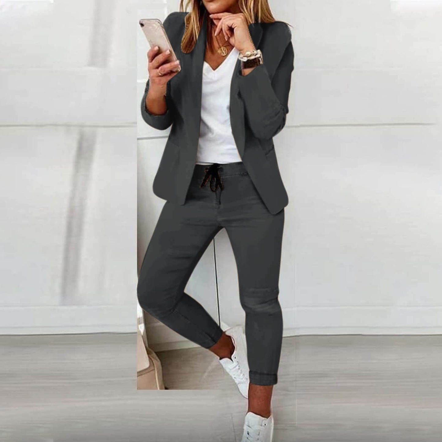 Ladies Cozy Sweater Outfit Set