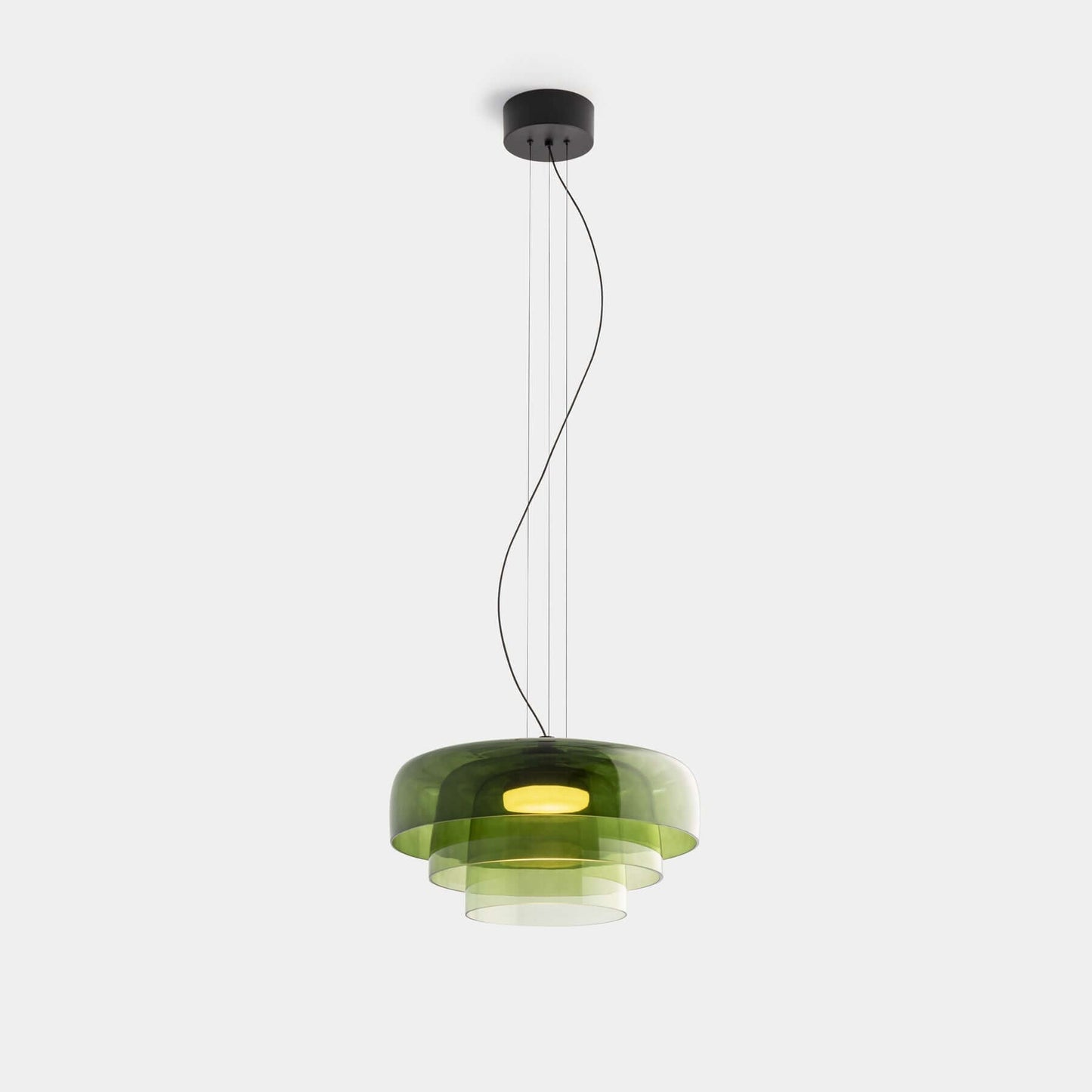 Elegant Clear Hanging Light Fixture