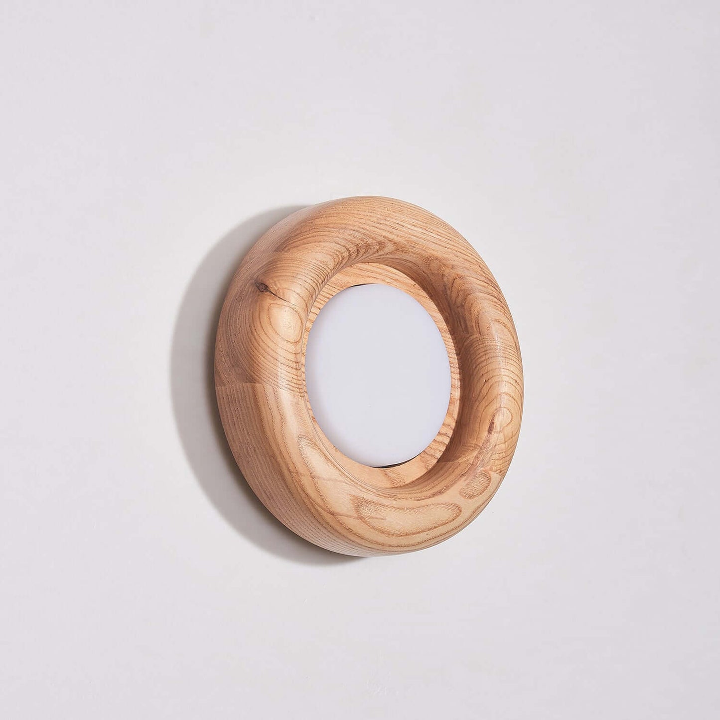 Contemporary Wooden Led Wall Lamp