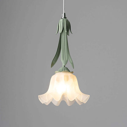 Beautiful Floral Hanging Lamp - Luxivelle