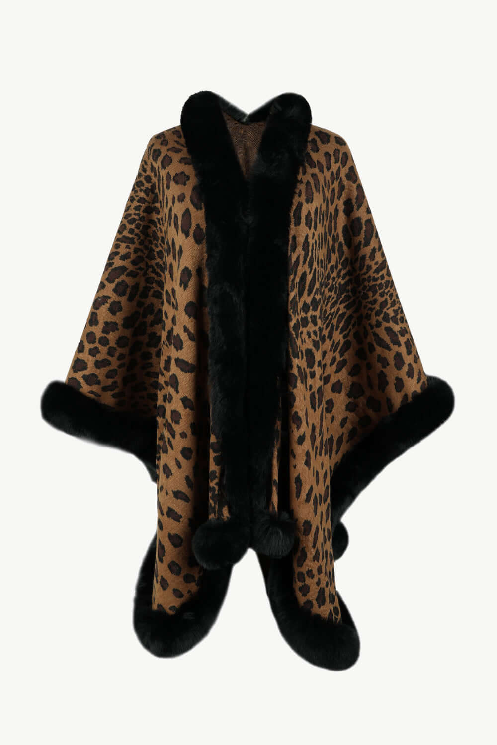 Animal Print Shawl Wrap
