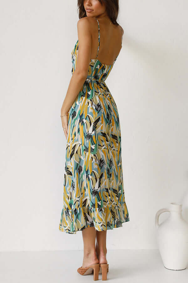 Ladies' Pretty Flower Tea Dress