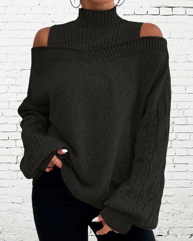 Relaxed Fit Cozy Women's Sweater - Luxivelle