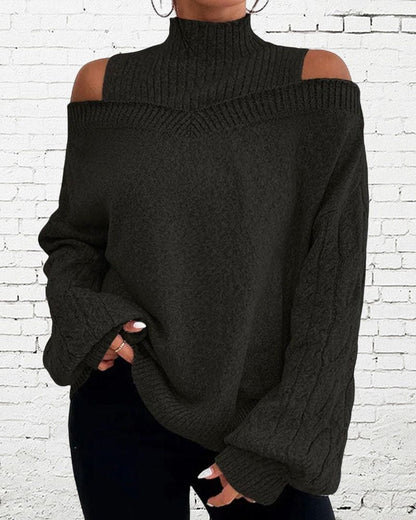 Relaxed Fit Cozy Women's Sweater - Luxivelle