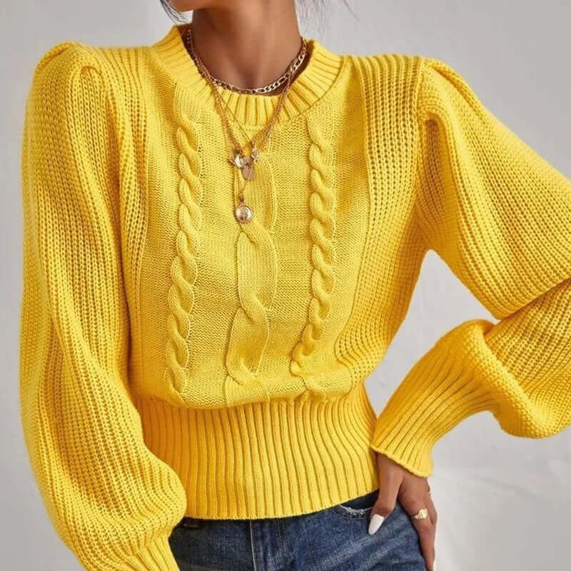 Cozy Long Sleeve Winter Sweater