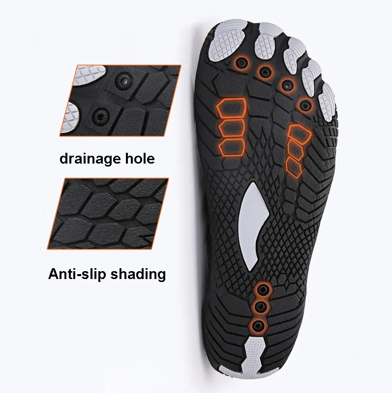 Grip Sole Water Shoes for Active Feet