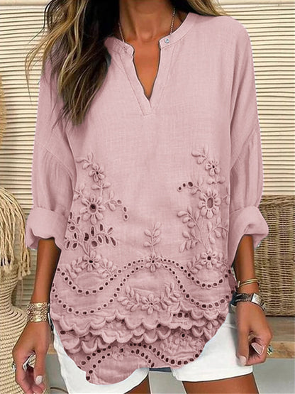 Stylish Floral Women's Blouse