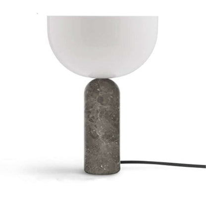 Contemporary Stone Table Lamp with Bright LED