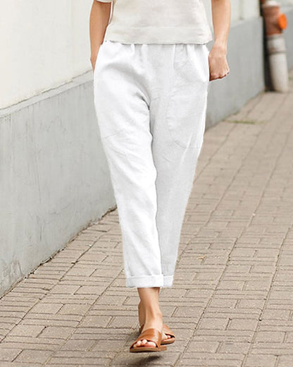 Comfortable Women's Short Pants with Pockets
