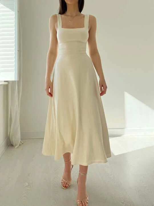 Casual Summer Tank Dress - Luxivelle