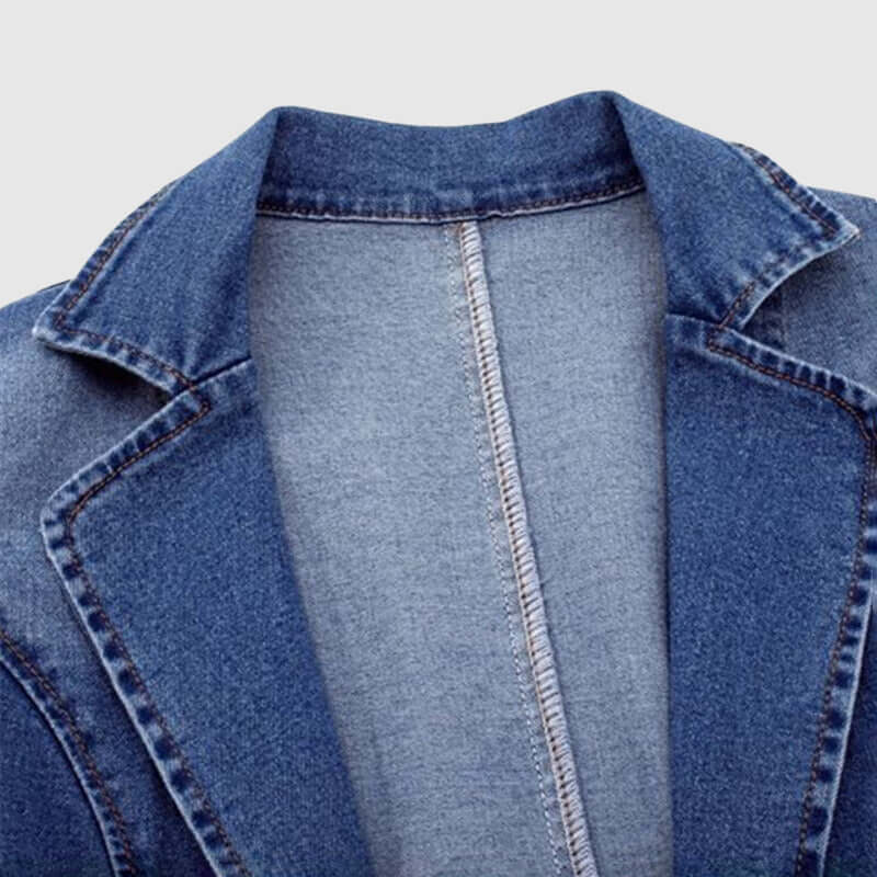 Relaxed Fit Casual Women's Denim Jacket