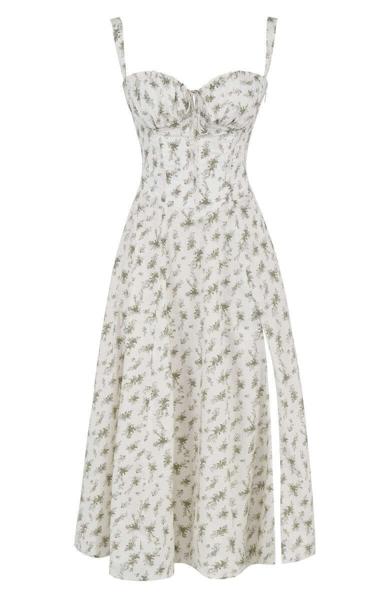 Fashionable Graphic Corset Dress