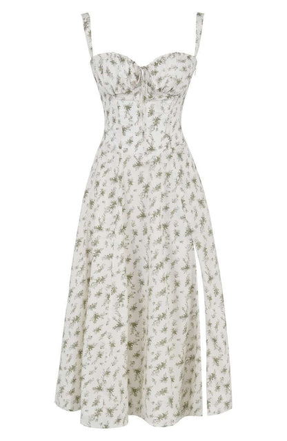 Fashionable Graphic Corset Dress