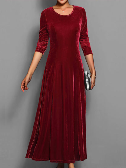 Luxe Soft Knee Length Dress - Luxivelle
