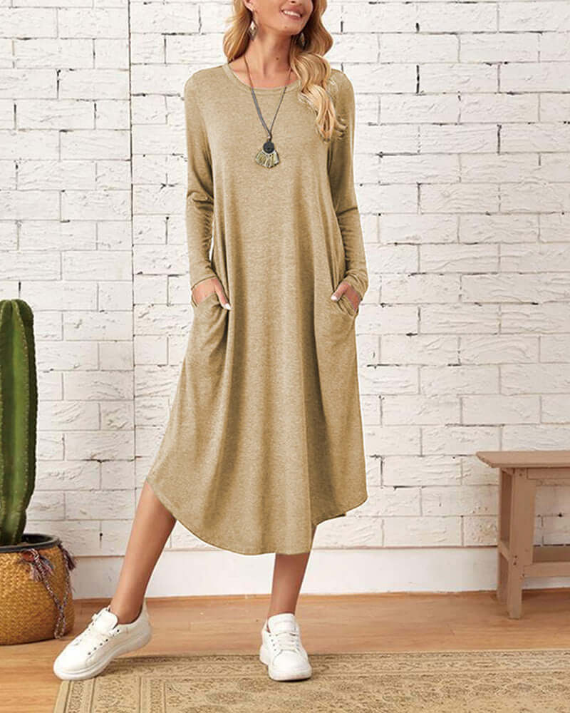 Warm Oversized Cold Weather Dress