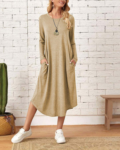 Warm Oversized Cold Weather Dress