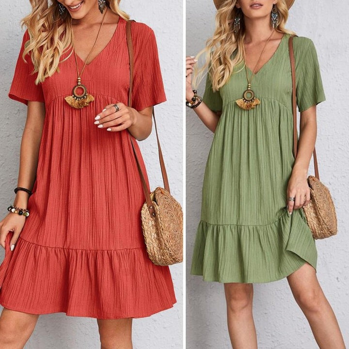 Maternity Elegant Belly Cover Dress - Luxivelle