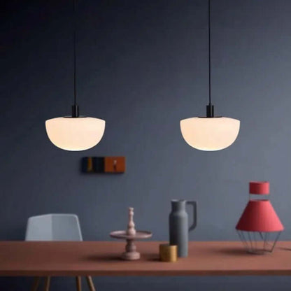 Round Clear Hanging Light