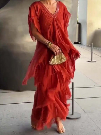 Ladies' Casual Sleeve Dress