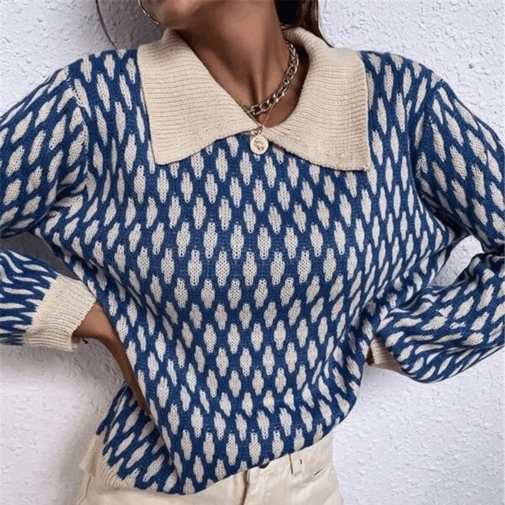 Ladies Cozy Crew Neck Sweater