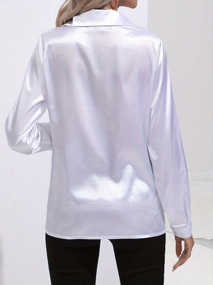 Ladies Classic Point Collar Shirt