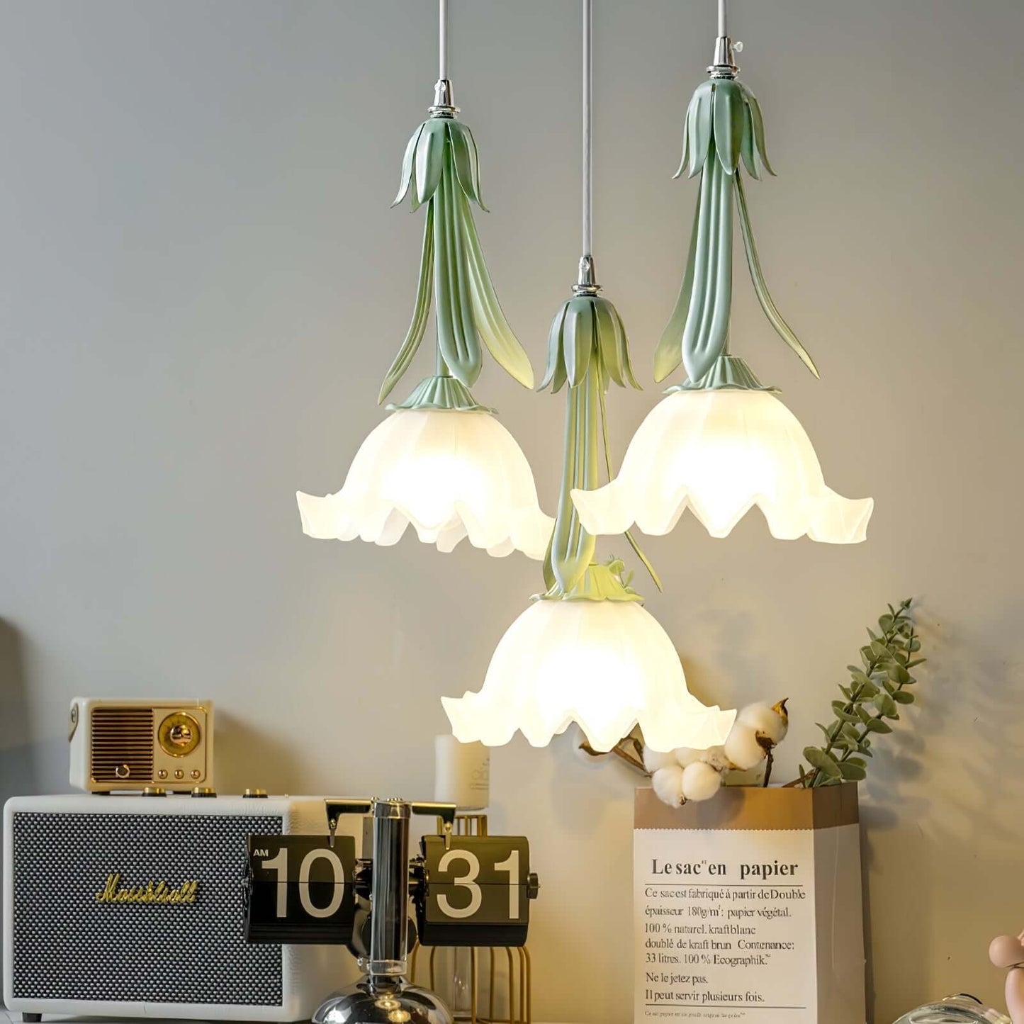 Beautiful Floral Hanging Lamp
