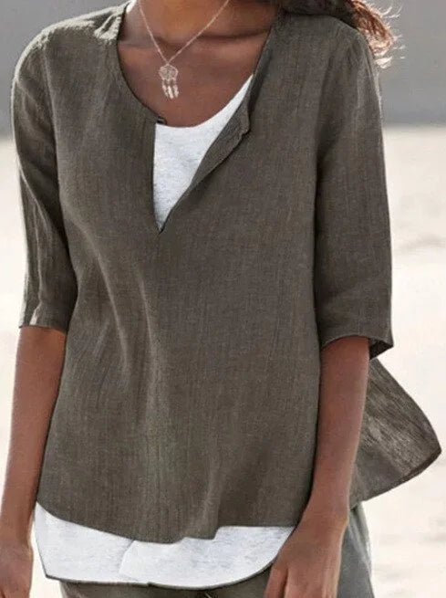 Lightweight Women's Loose Fit Top - Luxivelle