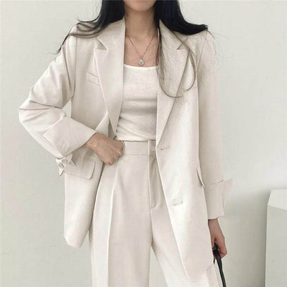 Classic Fit Jacket and Trousers Suit Set