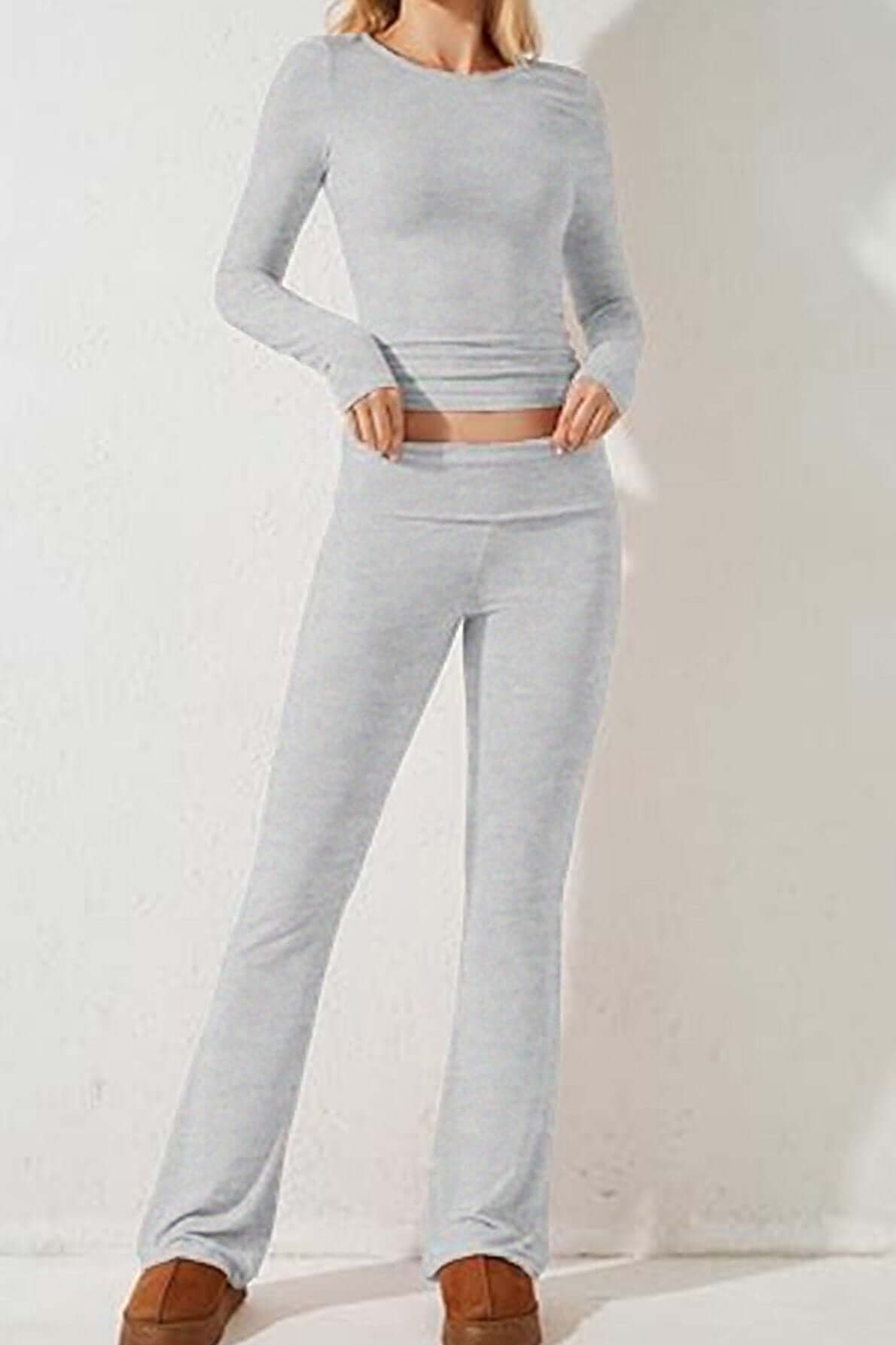 Soft Cozy Women's Knit Pajama Set