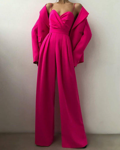 Chic High Waist Women's Jumpsuit