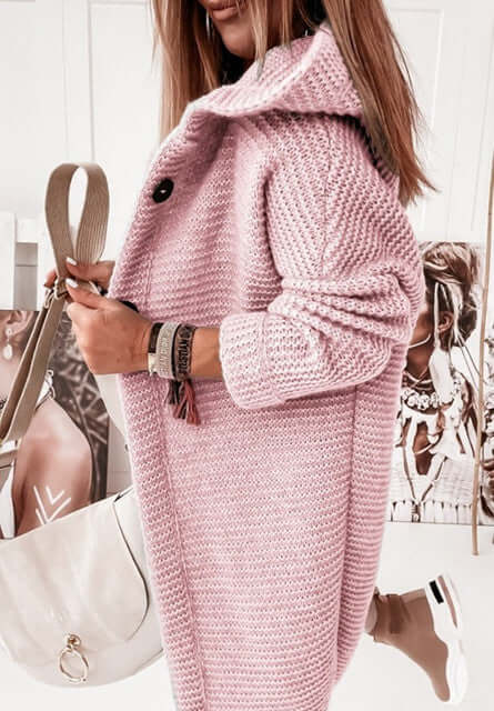 Cozy Button Front Sweater