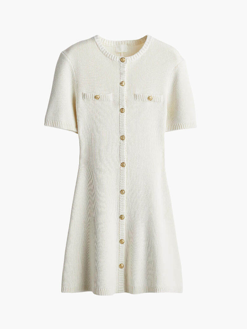 Ladies' Cable Knit Cardigan Dress