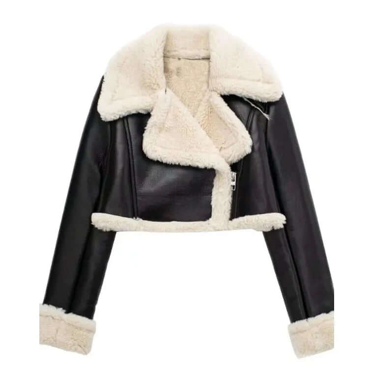 Warm Women's Lightweight Short Coat - Luxivelle
