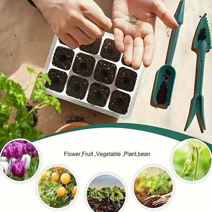 Easy Start Seedling Tray with LED Light & Humidity Control