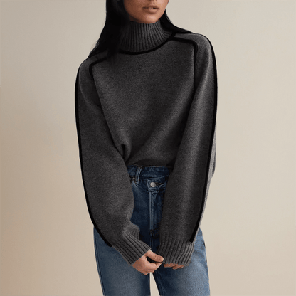 Ladies' Crew Neck Warm Winter Sweater