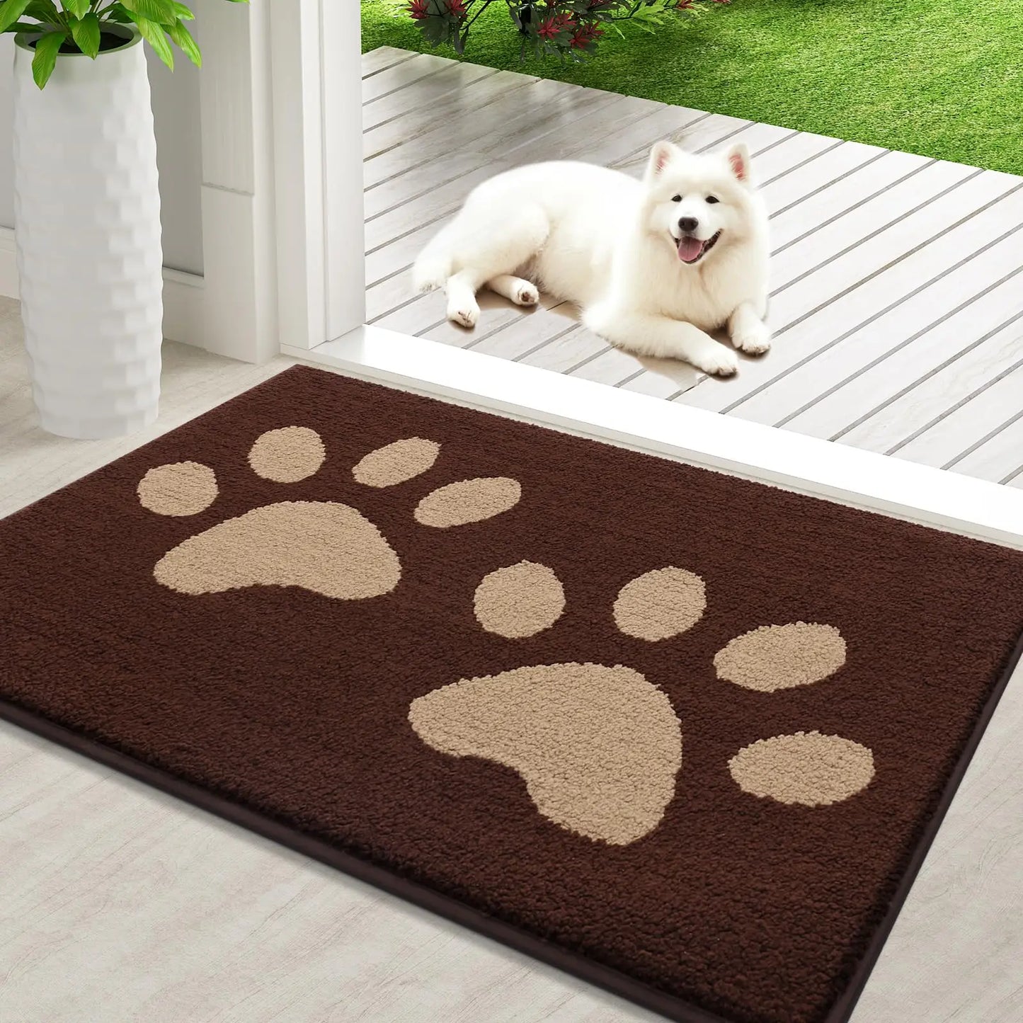 Waterproof Pet Entrance Mat with Grip Backing - Luxivelle