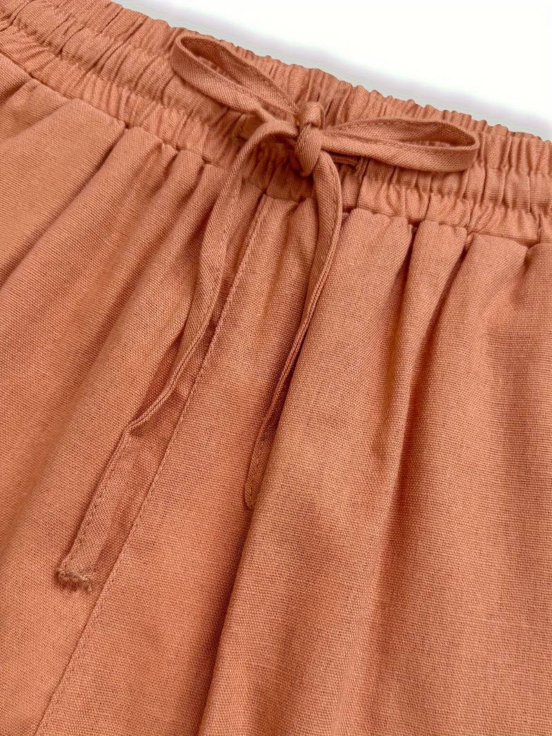 Comfortable Elastic Waist Pants
