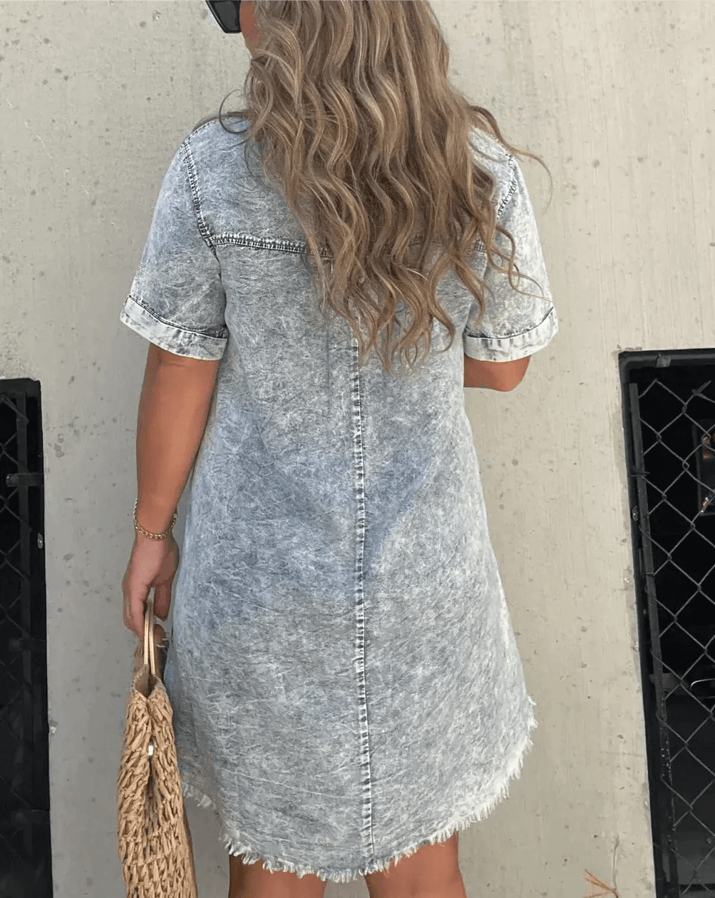 Ladies Classic Casual Jeans Shirt