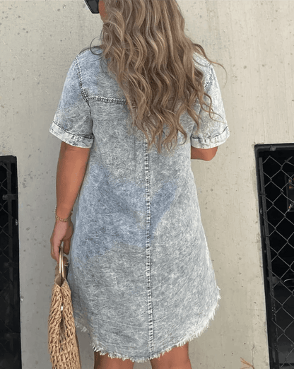 Ladies Classic Casual Jeans Shirt