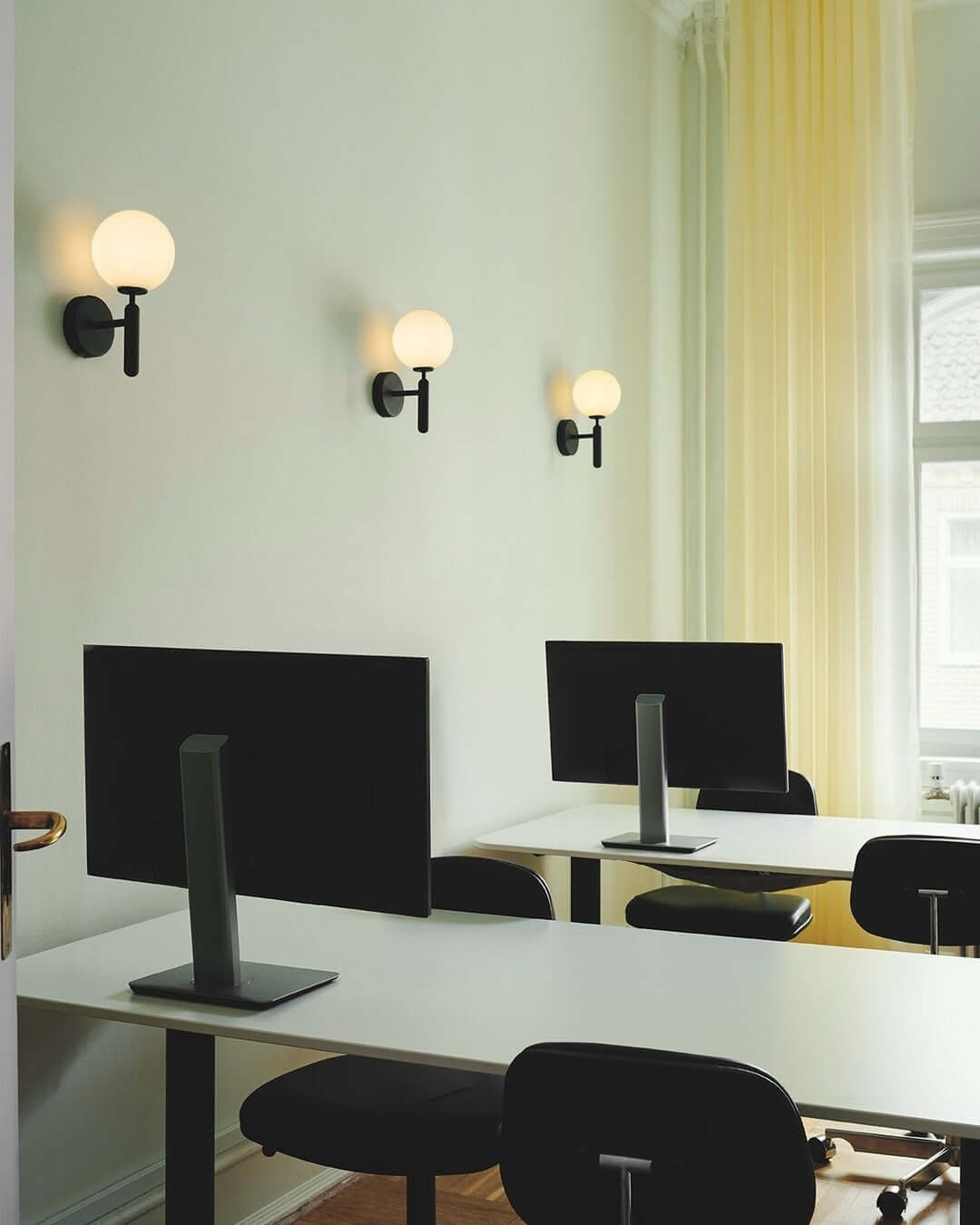 Stylish Glass Wall Light Fixture