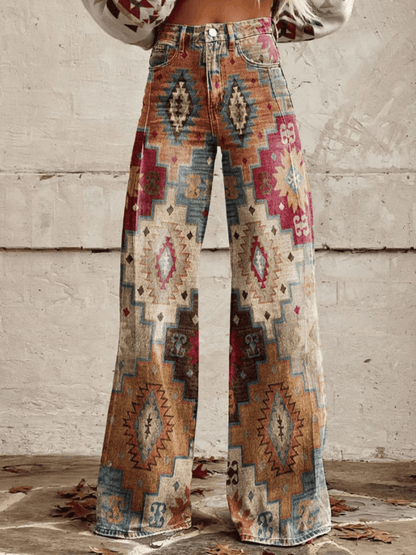 Comfortable High Waist Loose Fit Women's Pants - Luxivelle