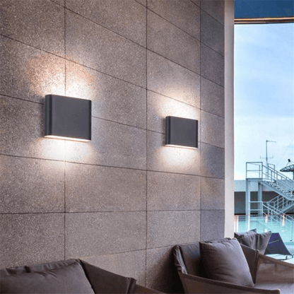 Stylish LED Exterior Wall Light Fixture