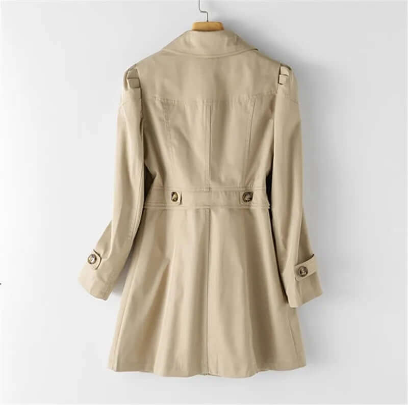 Classic Double Button Rain Coat