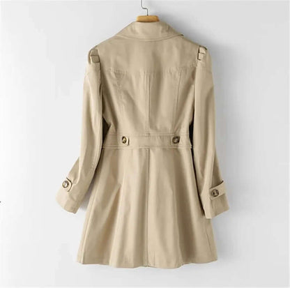 Classic Double Button Rain Coat